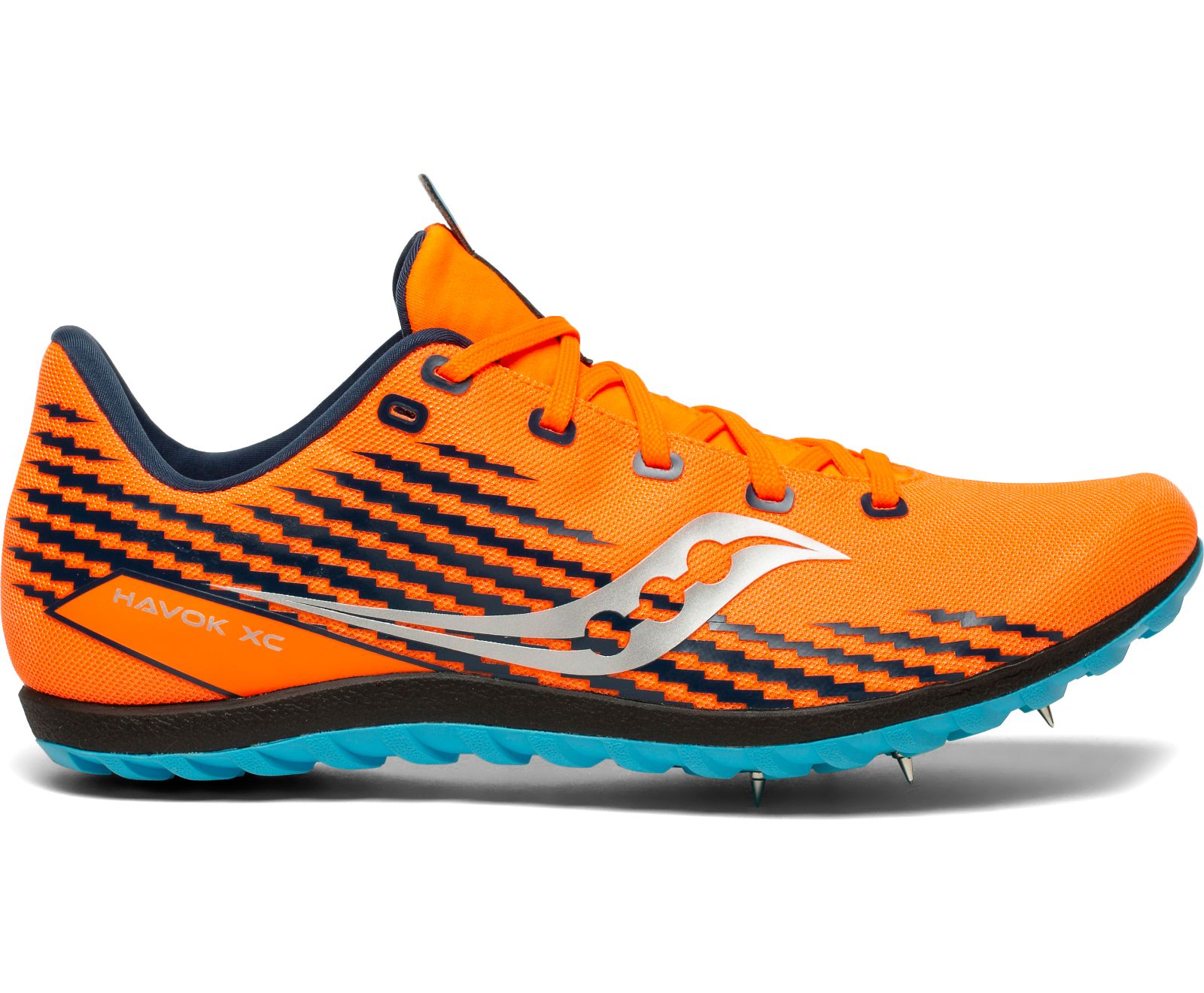 Férfi Saucony Havok Xc 3 Spike Futócipő Narancssárga Kék | HU 246FDN